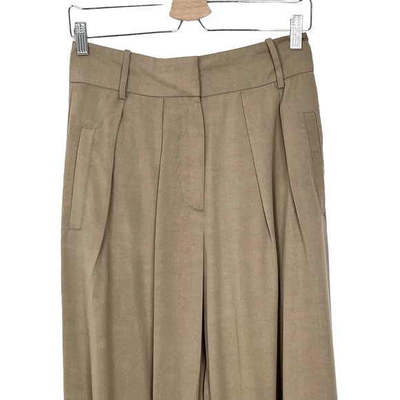 Zara Tapered Pleated Trouser Pants - Picture 2 of 14